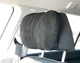 Подушка Автомобільна під Шию ComfortLine на Підголовник Замшева Black - зображення 3