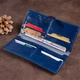 Кожаное портмоне SHVIGEL 19,5х9,5х1 см 000155922 - изображение 8