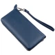 Женский кожаный кошелек-клатч 9х18,5 см ST Leather Синий (2000001546376) - изображение 2