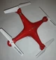 Квадрокоптер DM98 DRONE, Дрон на радиоуправлении с HD камерой и пультом Красный - изображение 4