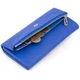 Кожаный кошелек-клатч женский ST Leather 18,5х9,8х2 см (acs0015821) Синий - изображение 4