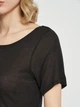 Футболка женская H&M 04454197 32 Черная (SZ2000215054964) - изображение 4