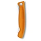 Кухонный нож Victorinox SwissClassic Foldable Paring 11 см Serrated Orange (6.7836.F9B) - изображение 4