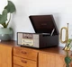 Програвач вінілу Crosley Rhapsody Entertainment Center Mahogany - зображення 5