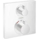 Термостат прихованого монтажу Hansgrohe Ecostat Square 2 режиму, білий матовий (15714700) - изображение 3