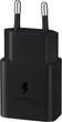 Сетевое зарядное устройство Samsung 15W Power Adapter Type-C Cable Black (EP-T1510XBEGEU) - изображение 2