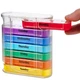 Таблетница Organize на 7 дней 28 ячеек Organize цветная (LB-38746) - изображение 6