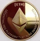 Монета сувенирная Ethereum цвет: золото - изображение 2