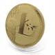 Сувенірна Монета Litecoin колір: золото - зображення 1