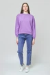 Світшот Western Lee Sweatshirt Relaxed Fit (L53DTXTI) Фіолетовий M-00 - зображення 1