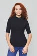 Футболка Lee Ribbed Tee Slim Fit (L40IRD01) Черный S-00 - изображение 2