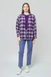 Сорочка Wrangler 1 Pocket Overshirt Regular Fit (W5N52VP04) Фіолетовий XS-00 - зображення 1