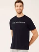 Футболка U.S. Polo Assn 18465 XL Черная (8680557329469) - изображение 1
