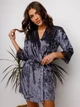 Халат BARWA garments 0251 M Графитовый (2110002512093) - изображение 4