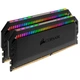 Модуль памяти для компьютера DDR4 16GB (2x8GB) 3600 MHz Dominator Platinum RGB Black Corsair (CMT16GX4M2K3600C16) - изображение 3