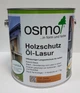 Захисне масло – лазур OSMO HOLZSCHUTZ ÖL-LASUR 728 (кедр) 0.125 л. - зображення 1
