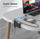 USB-хаб Orico MH4PU-P USB 3.0 4 порта концентратор USB hub разветвитель чёрный - изображение 7