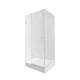 Кабина для душа Q-TAP прямоугольная c поддоном Capricorn/Tern 80x100x202см прозрачный витраж 6мм профиль хром CAPCRM1018RC6SET - изображение 1