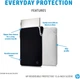 Чехол для ноутбука HP 2F2J1AA, Reversible Protective, 14", неопрен, черный/серый - изображение 6
