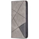 Чохол-книжка з кишеньками UniCase Geometric Pattern для Samsung Galaxy S21 FE (G990) - Grey - зображення 3