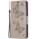 Чехол-книжка с рисунком UniCase Butterfly Pattern для Samsung Galaxy S21 FE (G990) - Grey - изображение 3