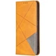 Чехол-книжка с кармашками UniCase Geometric Pattern для Samsung Galaxy S21 FE (G990) - Brown - изображение 3