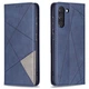 Чехол-книжка с кармашками UniCase Geometric Pattern для Samsung Galaxy S21 FE (G990) - Blue - изображение 2