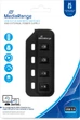 Hub USB MediaRange USB 3.0 4-portowy Black (4260283117642) - obraz 3