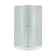Душова кабіна Lidz Latwa SC80x80.SAT.LOW.FR, скло Frost 4 мм + піддон Kupala - зображення 1