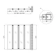 Штора на ванну Qtap Gemini WHI401314RP6 стекло Pear 6 мм, 130x140 см - изображение 2