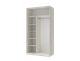 Шкаф купе Сити Лайт Doros Белое дерево 2 Зеркала 120х60х225 (42002041) - изображение 2