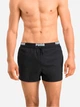 Шорты пляжные мужские Puma Swim Men Logo Short Length Swim Shorts 90765903 XL Черные (8718824814650) - изображение 1