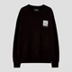 Світшот Pull & Bear 9596/538/800 S Чорний (09596538800027) - зображення 6