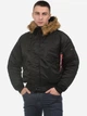 Куртка зимова коротка чоловіча Alpha Industries N-2B Parka XL Black - зображення 3