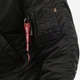 Куртка зимняя короткая мужская Alpha Industries N-2B Parka XS Black - изображение 4