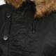 Куртка зимняя короткая мужская Alpha Industries N-2B Parka XS Black - изображение 6
