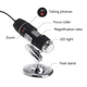 Микроскоп USB электронный цифровой с увеличением 1600 x Ootdty DM-1600, подсветка 8 LED (eg-100094) - изображение 5