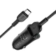 Зарядне автомобільне HOCO Z39 Farsighted QC3.0 (2USB 3A 18W) Type-C Чорний - изображение 2
