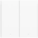 Розумний вимикач Aqara Smart Wall Switch H1 (with neutral, double rocker) (6970504214804) - зображення 1