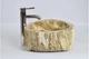 Мийка з каменю FOSSIL WOOD Industar s25-4379-1 45 х 37 см Асиметрична - зображення 2