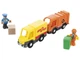 Набор машинок почта, мусорник 2022 для деревянной железной дороги Playtive (Brio, Ikea) - изображение 5
