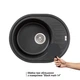 Кухонная мойка Lidz 620x500/200 BLM-14 (LIDZBLM14620500200) - изображение 3