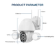 Поворотная IP WI-FI камера INQMEGA ST-967-3M-TY с прожекторами ночного видения до 60м, Зум 4Х, IP65, поддержка приложения Tuya и конект с умным домом Smart Life - изображение 3