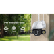 Поворотная уличная WiFi камера видеонаблюдения INQMEGA ST-496-3M-IC, с прожектором ночного видения до 60 м, водонепроницаемая - изображение 6