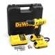 Аккумуляторная дрель-шуруповерт DeWALT DCD791 24В/6 Ач ударный шуруповерт с набором инструментов в пластиковом кейсе - изображение 1