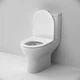 Унитаз-компакт AM.PM Like безободковый с сиденьем Soft Close C80A8700SC - изображение 8