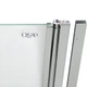 Штора на ванну Qtap Standard CRM407513APR скло Pear 6 мм, 75х130 см, права - изображение 6