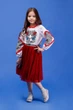 Вышиванка Piccolo Матиола 146 см Белая - изображение 1