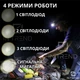 Налобний ліхтар світлодіодний X Balog BL-RJ-3000-T6 Чорний ручний акумуляторний портативний ліхтарик на 3 діода 4 режими для кемпінгу риболовлі походів - зображення 4