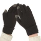 Перчатки для сенсорных экранов с плетением ArmorStandart Braid Black (ARM59881) - изображение 2